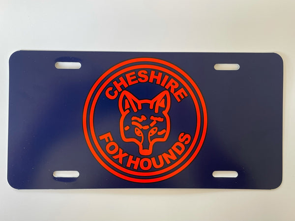 CHC License Plate - Only 2 left! – Cheshire Hunt Conservancy